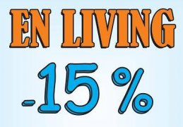En living 15% de Descuento y Cuotas !!!